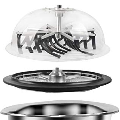 iPower 19” Leaf Bowl Trimmer Machine Twisted Spin Cut for Plant Bu...