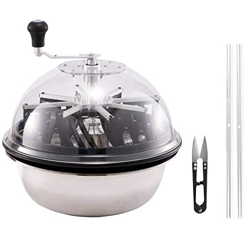 iPower 19in Bud Leaf Bowl Machine Twisted Spin Cut for Plant and F...
