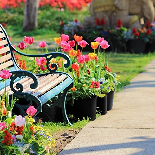 iPower 20-Gallon 5-Pack Grow Bags Fabric Aeration Pots Container w...