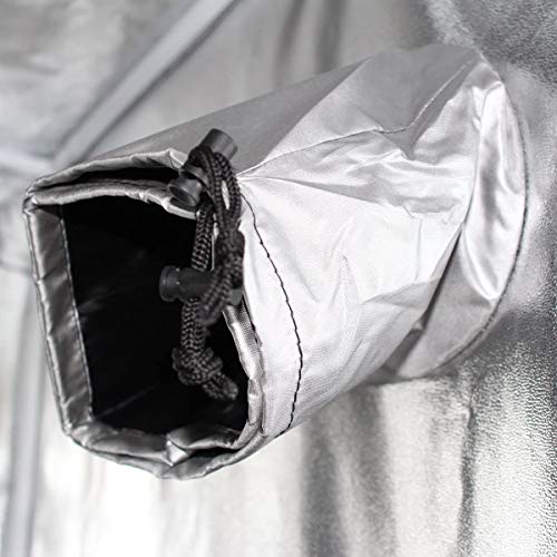 iPower 36x36x72 Mylar Hydroponic Grow Tent with Observation Win...
