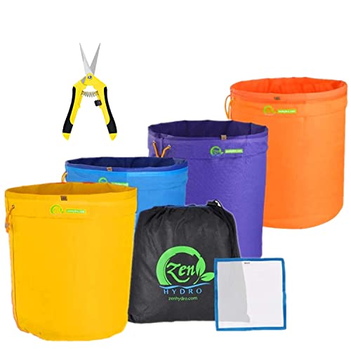 iPower 5-Gallon Bubble 4 Herbal Hash Bags Ice Essence Extraction S...