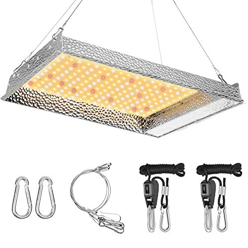 iPower 600W LED Grow Light Sunlike Full Spectrum Plants Lamp for H...