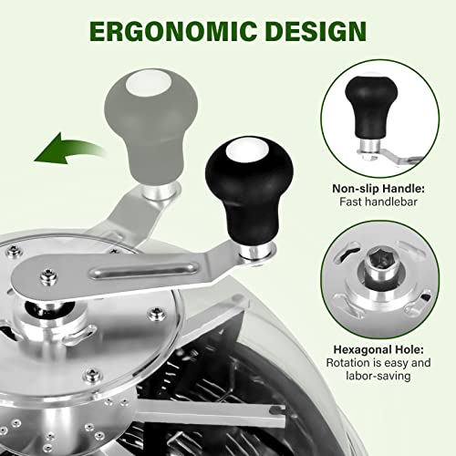 iPower Bud Trimmer Leaf Bowl Machine 19 inch Twisted Spin Cut for ...