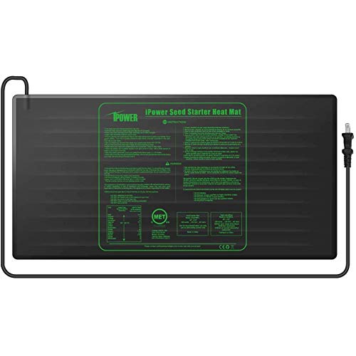 iPower Durable Waterproof Seedling Heat Mat 48 x 20 Warm Hydropo...
