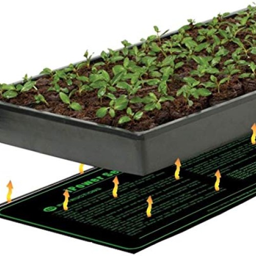 iPower GLHTMTCTRLHTMTLV1 48 x 20 Warm Hydroponic Seedling Heat M...