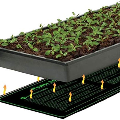 iPower GLHTMTCTRLHTMTLV1 48 x 20 Warm Hydroponic Seedling Heat M...