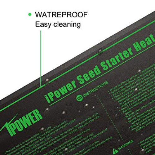 iPower GLHTMTCTRLV2HTMTMX2 2-Pack 40-108 Degrees Fahrenheit Digita...