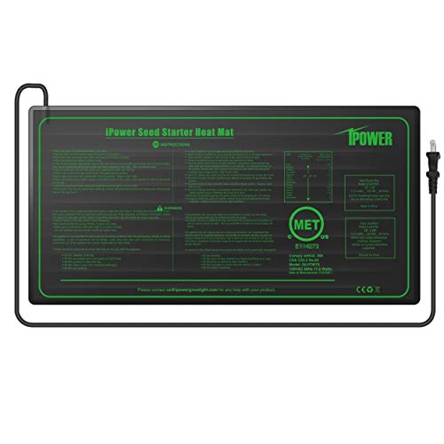 iPower GLHTMTS-A 10 x 20.5 Waterproof Durable Seedling Heat Mat ...