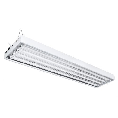 iPower GLT5XXPANL4T4 4-Feet 6400K T5 Grow Light Fixture for Indoor...