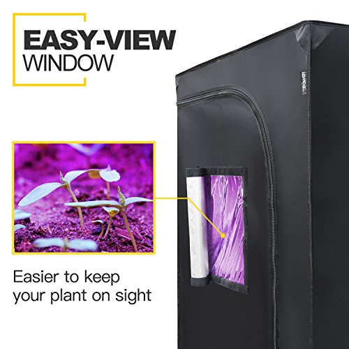 iPower GLTENTXL1A Hydroponic Water-Resistant Grow Tent Floor Tray,...