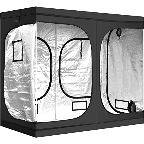 iPower GLTENTXL1A Hydroponic Water-Resistant Grow Tent Floor Tray,...