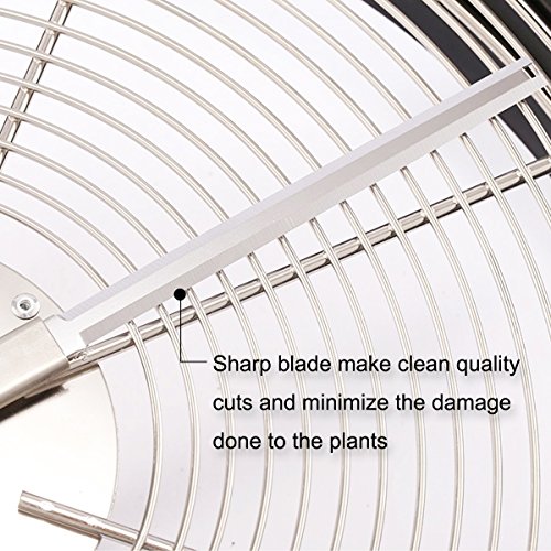 iPower GLTRIMBOWL16M 16-Inch Leaf Bowl Trimmer Machine Twisted Spi...