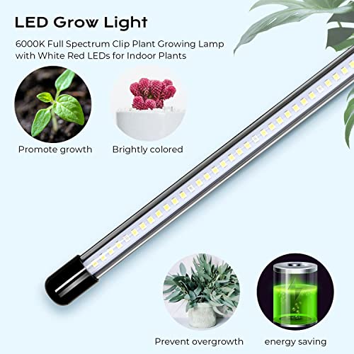 iPower LED Grow Light for Indoor Plant with Dual 360° Adjustable G...