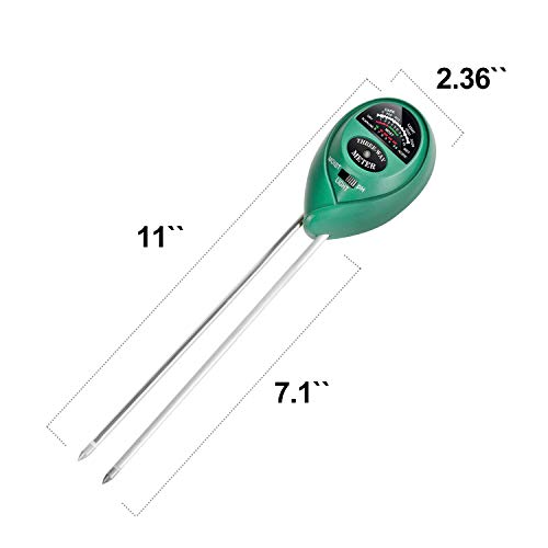 iPower LGTESTSOIL 3 in 1 Soil Meter, pH