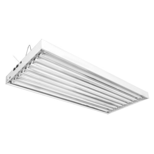 iPower T5 4-Feet 8 Lamp 6400K Fluorescent Ho Tube Grow Light Fixture