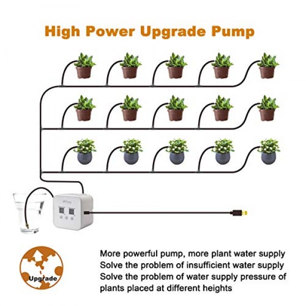 iPřiro Houseplants Automatic Watering System,Automated Watering De...