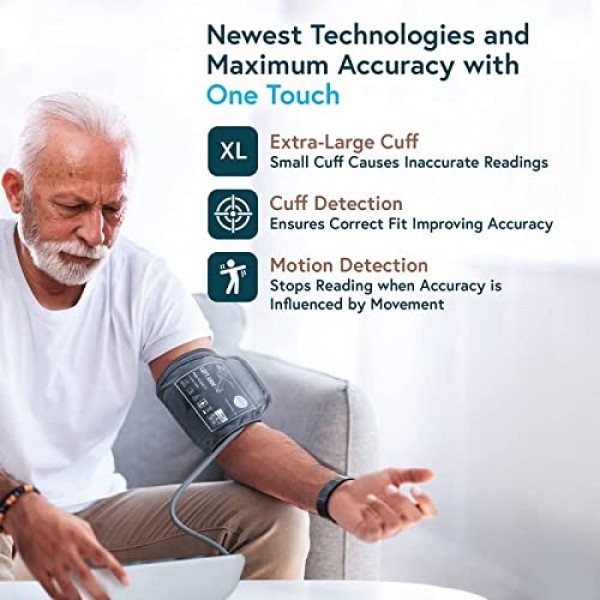 IPROVEN New 2023 Smart Upper Arm Blood Pressure Monitor - Home Use...