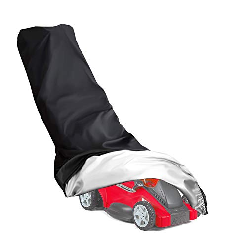Iptienda Lawn Mower Cover - Waterproof Heavy Duty Outdoor Anti-UV ...