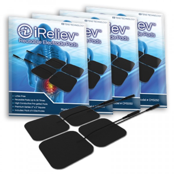 iReliev Pads & Leads 2 x 2 Refill Kit - Pack of 16