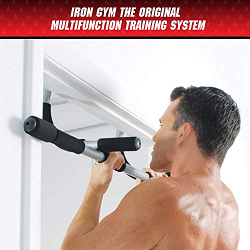 Iron Gym Pull Up Bars - Total Upper Body Workout Bar for Doorway, ...