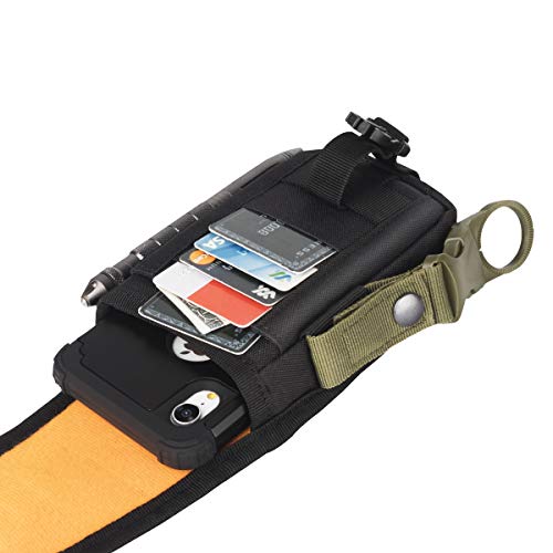 IronSeals Tactical Cell Phone Holster Pouch, Smartphone Pouches ED...