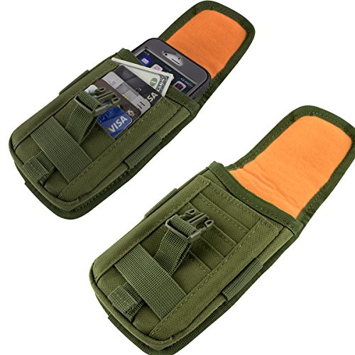 IronSeals Tactical Cell Phone Holster Pouch, Tactical Smartphone P...