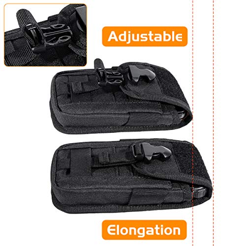 IronSeals Tactical Cell Phone Holster Pouch, Tactical Smartphone P...