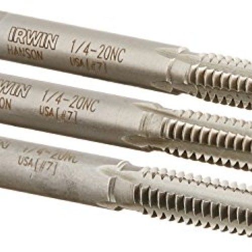Irwin Tools 2620-3 Piece High Carbon Steel- Tap 1/4 - 20 NC