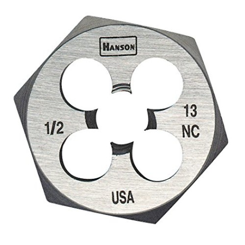 Hanson 6544 1/2-13Nc 1 Hex Die for Tap Die Extraction