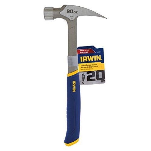 IRWIN Hammer, Steel, General Purpose, Claw, 20 oz. 1954888