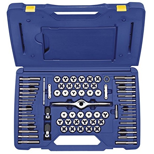IRWIN HANSON Machine/Fractional/Metric Plug Tap and 1 Hex Die Set...