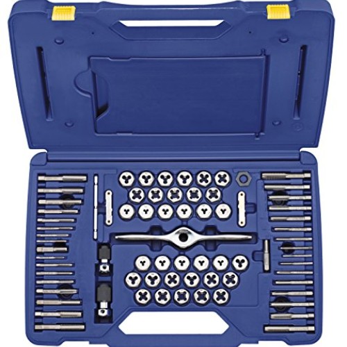 IRWIN HANSON Machine/Fractional/Metric Plug Tap and 1 Hex Die Set...