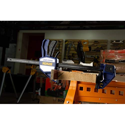 IRWIN QUICK-GRIP Bar Clamp, One-Handed, Heavy-Duty, 18-Inch 1964713