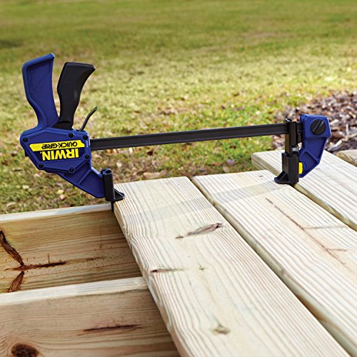 IRWIN QUICK-GRIP Bar Clamp, One-Handed, Medium-Duty, 12-Inch 1964...