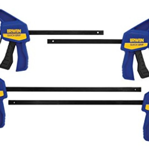 IRWIN QUICK-GRIP Bar Clamp, One-Handed, Mini, 6-Inch 2, 12-Inch ...