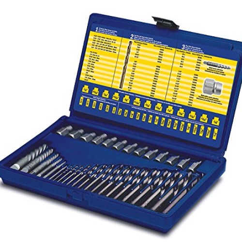 IRWIN Screw Extractor/ Drill Bit Set, 35-Piece 11135ZR