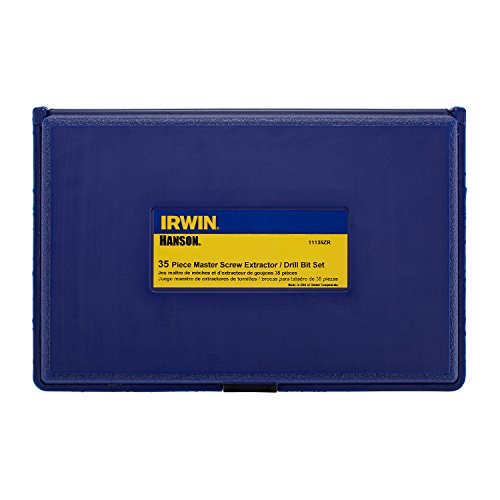 IRWIN Screw Extractor/ Drill Bit Set, 35-Piece 11135ZR