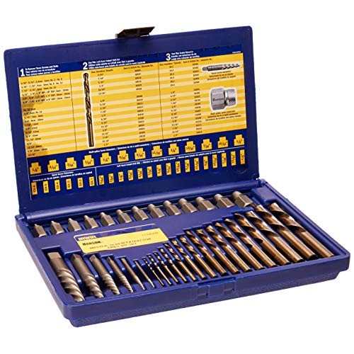 IRWIN Screw Extractor/ Drill Bit Set, 35-Piece 11135ZR