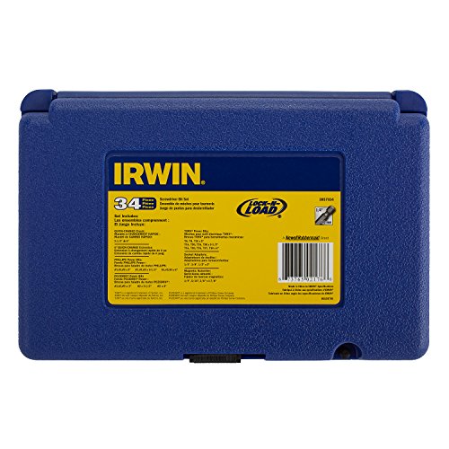 IRWIN Screwdriver Bit Set with Nut Drivers, 34-Piece 3057034