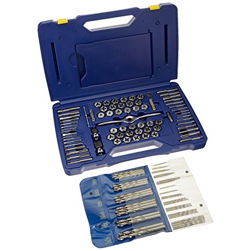 IRWIN Tools 1813817 Performance Threading System Deluxe Tap, Die a...