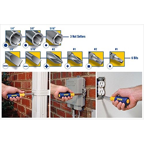 IRWIN Tools 9-in-1 Multi-Tool Screwdriver 2051100