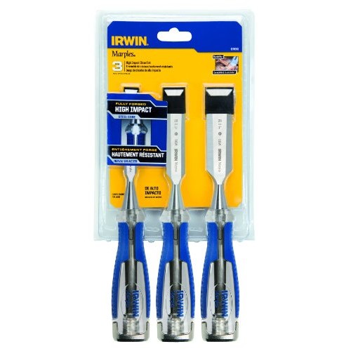 IRWIN Tools Marples High-Impact Chisel Set, 3-Piece 1819362