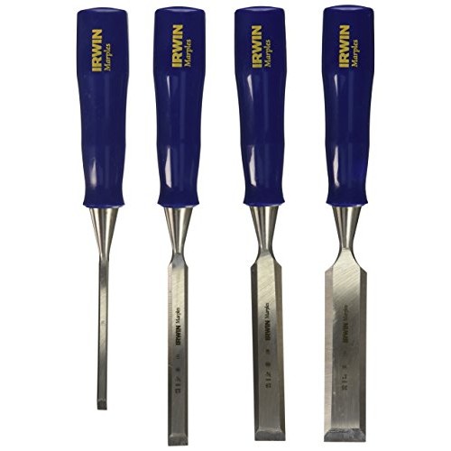 IRWIN Tools Marples Woodworking Chisel Set, 4-Piece M444S4N