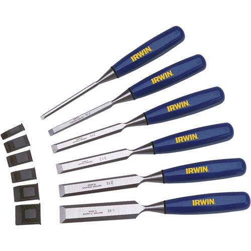 Irwin Tools Marples Woodworking Chisel Set, 6 Piece, M444SB6N