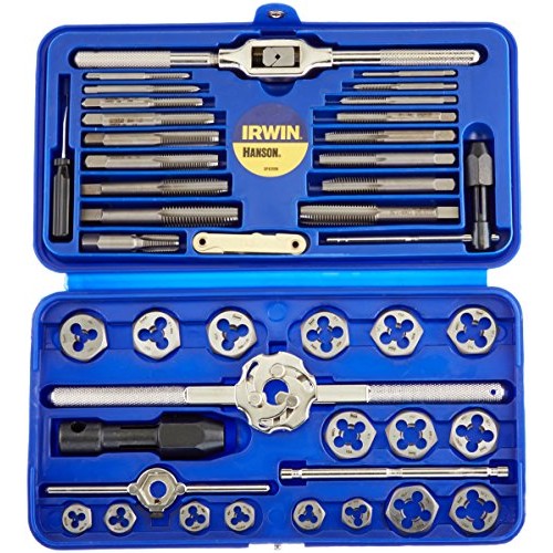IRWIN Tools Metric Tap and Hex Die Set, 41-Piece 26317