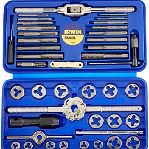 IRWIN Tools Metric Tap and Hex Die Set, 41-Piece 26317