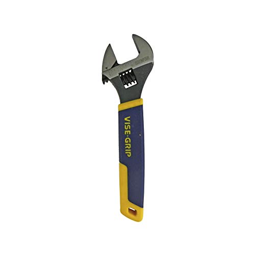 IRWIN VISE-GRIP Adjustable Wrench with Comfort Grip, SAE, 6-Inch ...
