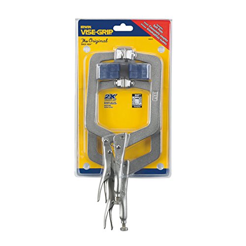 IRWIN VISE-GRIP C Clamp, Locking, 2-Piece 45619