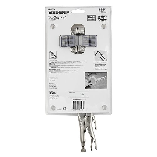 IRWIN VISE-GRIP C Clamp, Locking, 2-Piece 45619