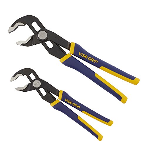 IRWIN VISE-GRIP GrooveLock Pliers Set, V-Jaw, 2-Piece 2078709